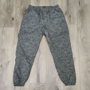 Men's Obey Leopard Print Polyester Jogger Pants
